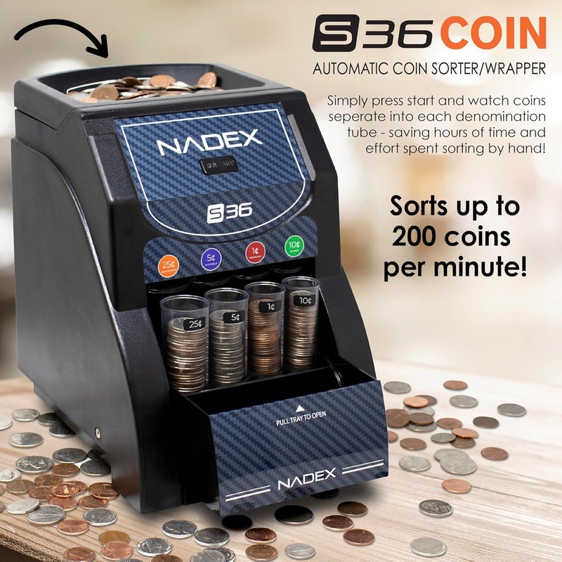 Nadex 36S Automatic Coin Sorter - Image 2